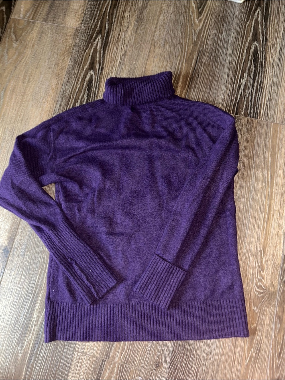 Old Navy Deep Purple Turtleneck Sweater